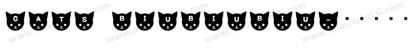 cats biubiubiu字体转换